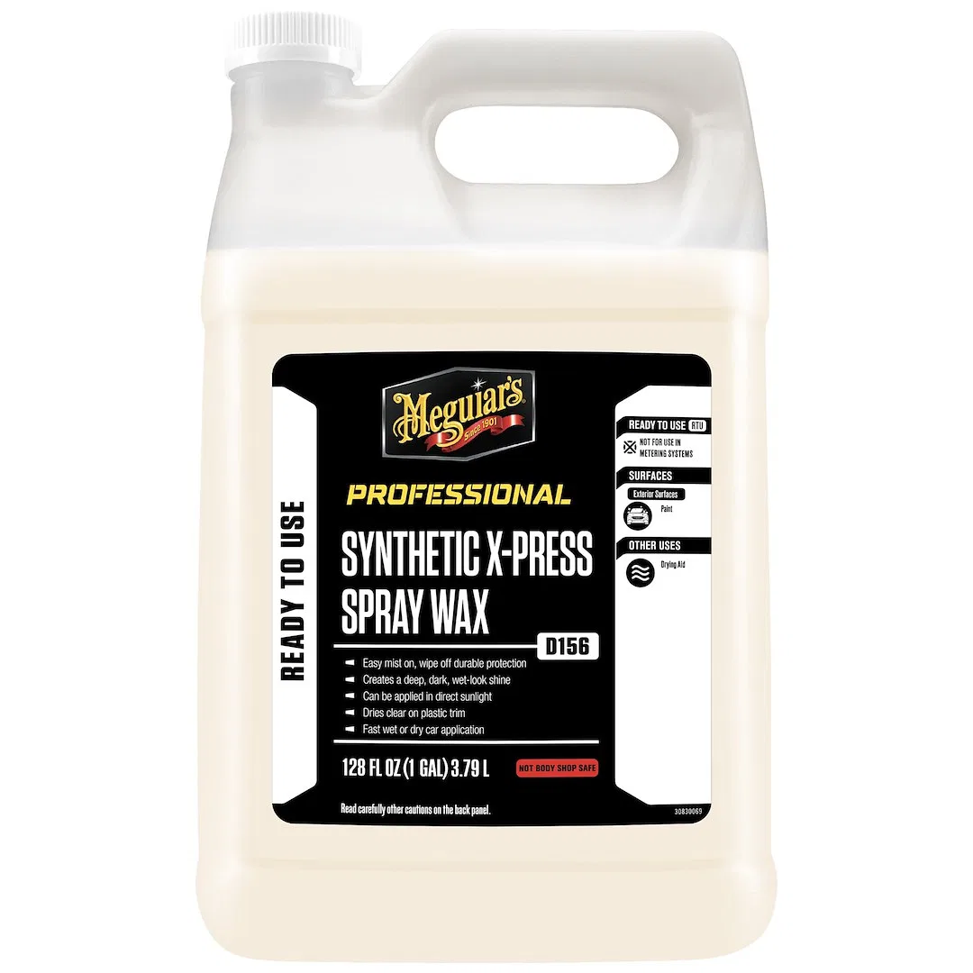 D15601 – MEGUIARS WAX Car Wax, Liquid 1 Gallon Can Without Applicator Single